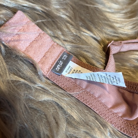 Aerie “Real Happy” Lace Strap Shimmer Bra - Picture 7 of 7